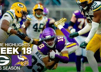 Green Bay Packers vs Minnesota Vikings Game Highlights | 2025 NFL Season Week 18