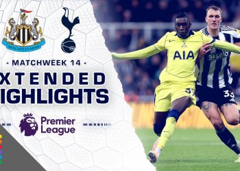Newcastle United v. Tottenham Hotspur | PREMIER LEAGUE HIGHLIGHTS | 12/2/2025 | NBC Sports
