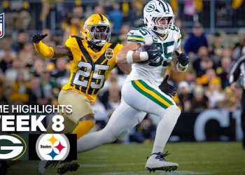 Green Bay Packers vs Pittsburgh Steelers Game Highlights | 2025 NFL Season Week 8