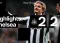 Newcastle United 2 Chelsea 2 | Premier League Highlights