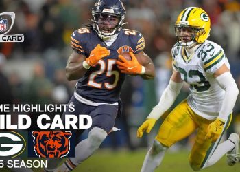 Green Bay Packers vs. Chicago Bears Game Highlights | NFL 2025 Season Wild Card