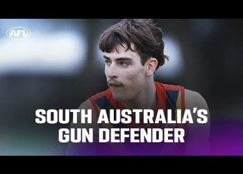 South Australian captain Will Patton is a lovely kick | 2023 AFL Draft prospect highlights