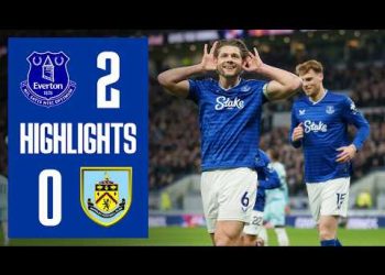 EVERTON 2-0 BURNLEY | Premier League highlights