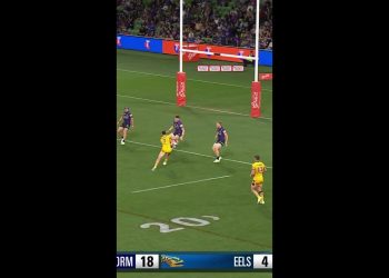 Welcome back to Melbourne Jonah! #StormVEels #NRL2026 #NRL #BigHit  #NRLHighlights #MELvPAR