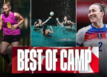 Goals, packed Nottingham crowd, cartwheel practice, and recovery in the pool | Best Of Camp