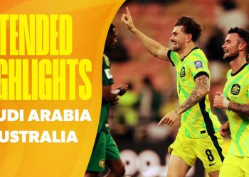 CommBank Socceroos Qualify for 2026 FIFA World Cup | EXTENDED HIGHLIGHTS | Saudi Arabia v Australia
