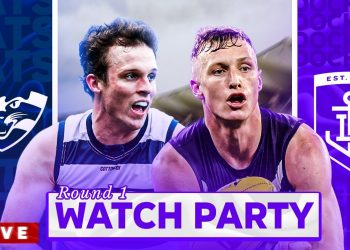 GEELONG vs FREMANTLE Watch Party LIVE! | AFL Round 1 2026
