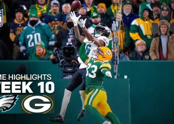 Philadelphia Eagles vs Green Bay Packers Game Highlights | 2025 NFL Season Week 10