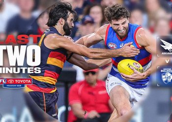 Last Two Minutes: Adelaide Crows v Western Bulldogs | Round 2, 2026 | AFL