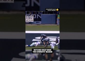 UNLUCKIEST PLAYS in NFL History: Botched Snap ends the Cowboys Season