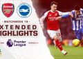 Arsenal v. Brighton | PREMIER LEAGUE HIGHLIGHTS | 12/27/2025 | NBC Sports