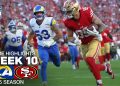 Los Angeles Rams vs. San Francisco 49ers Game Highlights | NFL 2025 Season Week 10