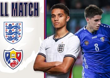 FULL MATCH | England v Moldova | U21 Men | UEFA Euro 2027 Qualifier