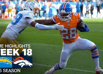 Los Angeles Chargers vs. Denver Broncos Game Highlights | NFL 2025 Season Week 18