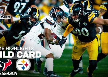 Houston Texans vs Pittsburgh Steelers Game Highlights | 2025 NFL Season Wild Card Round