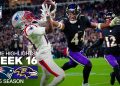 New England Patriots vs Baltimore Ravens Game Highlights | 2025 NFL Season Week 16