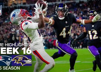 New England Patriots vs Baltimore Ravens Game Highlights | 2025 NFL Season Week 16