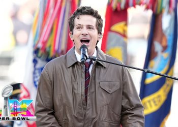 Charlie Puth Sings the National Anthem at Super Bowl LX