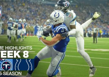 Tennessee Titans vs. Indianapolis Colts Game Highlights | NFL 2025 Season Week 8