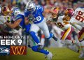 Seattle Seahawks vs Washington Commanders Game Highlights | 2025 NFL Season Week 9