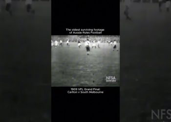 The oldest footage of Aussie Rules Football 2/2