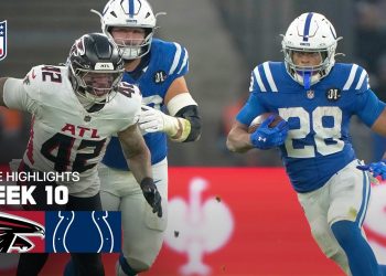 Atlanta Falcons vs. Indianapolis Colts Game Highlights | 2025 NFL Season Week 10