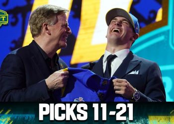 Picks 11-21: Rams take Ty Simpson at 13! | 2026 NFL Draft