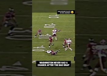 UNLUCKIEST PLAYS in NFL History: Washington's bad snap ruins chances to make NFC Championship