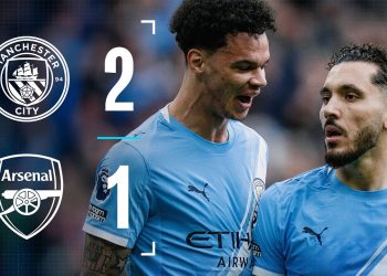HIGHLIGHTS! Man City 2-1 Arsenal | Haaland fires City to a crucial victory | Premier League