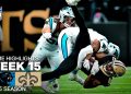 Carolina Panthers vs New Orleans Saints Game Highlights | 2025 NFL Season Week 15