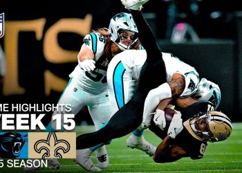 Carolina Panthers vs New Orleans Saints Game Highlights | 2025 NFL Season Week 15