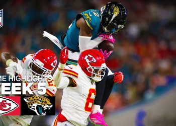 Kansas City Chiefs vs Jacksonville Jaguars Game Highlights | 2025 NFL Season Week 5