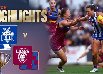 Kangaroos v Brisbane Lions Highlights | 2025 NAB AFLW Grand Final | AFLW