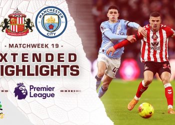 Sunderland v. Manchester City | PREMIER LEAGUE HIGHLIGHTS | 1/1/2026 | NBC Sports