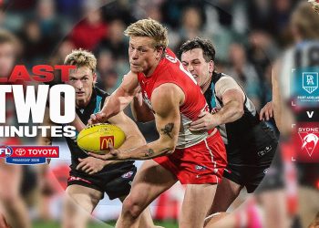Last Two Minutes: Port Adelaide v Sydney Swans | Round 14, 2026