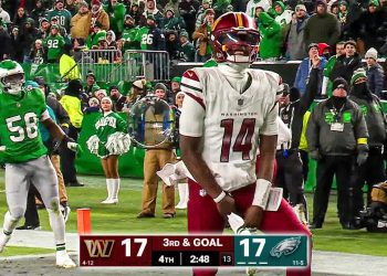 WHAT AN ENDING!! Commanders vs Eagles Week 18 Ending