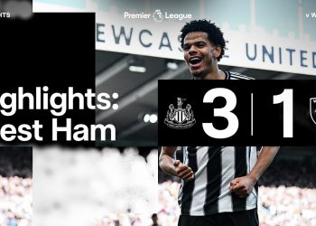 Newcastle United 3 West Ham United 1 | Premier League Highlights