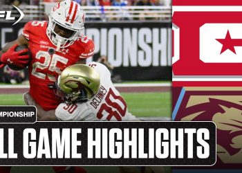 DC Defenders vs. Michigan Panthers UFL Championship Highlights | United Football League