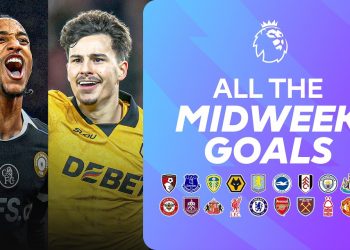 EVERY Midweek Goal | Matchweek 29 | 2025/26 Premier League Highlights