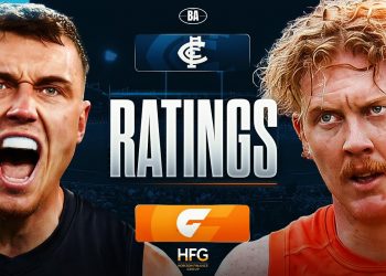 The Ratings | Carlton v GWS Giants | AFL Round 15, 2026