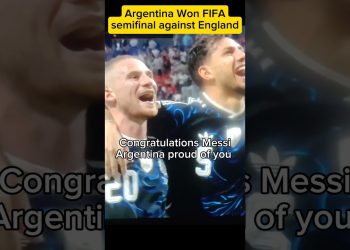 Argentina vs England 2-1 | FIFA World Cup 2026 Semi Final Highlights #fifa #viralshort