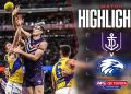 Fremantle v West Coast Eagles Highlights | Round 20, 2026 | AFL