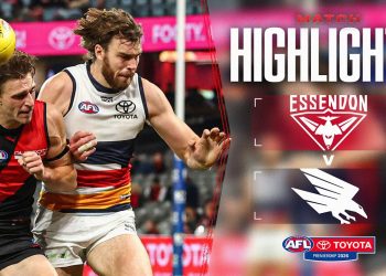 Essendon v Adelaide Crows Highlights | Round 21, 2026 | AFL