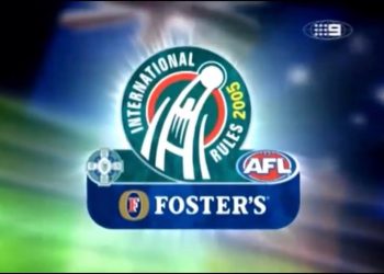 Channel Nine International Rules 2005 Australia vs Ireland 2nd Test