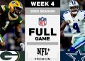 WHAT A GAME!! Green Bay Packers vs. Dallas Cowboys FULL GAME | NFL 2025 Season Week 4
