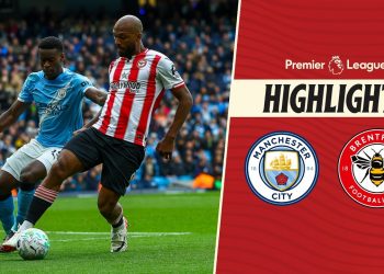 Defeat at the Etihad | Manchester City 3-0 Brentford | Premier League Highlights