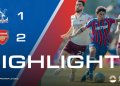 Defeat to League Champions | Crystal Palace 1-2 Arsenal | Premier League Highlights