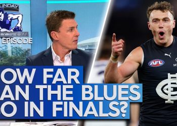 Lloyd's call on 'flawless' Blues, Rory's tribute to Tex & TJ's bet backfires – Sunday Footy Show