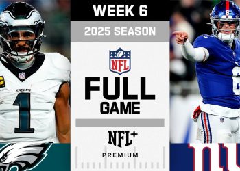 TNF Upset! Philadelphia Eagles vs. New York Giants FULL GAME | NFL 2025 Season Week 6