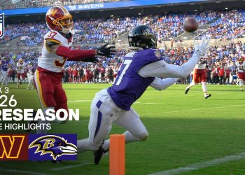 Washington Commanders vs. Baltimore Ravens | 2026 Preseason Week 3